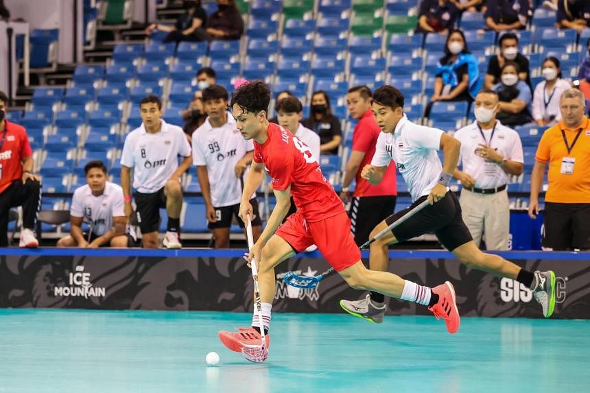 Floorball: Singapura kalah 9-1 dari Thailand, harus mengalahkan Korea Selatan untuk lolos ke World C’ships